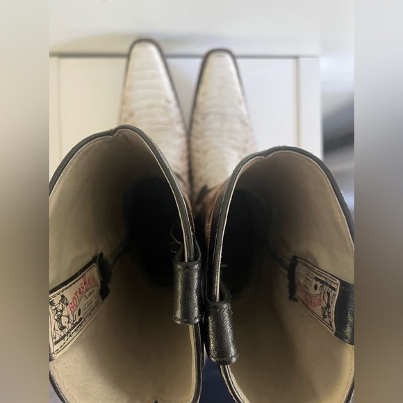 Authentic Mexican Genuine Leather Cowboy Boots - Picture 5 of 12